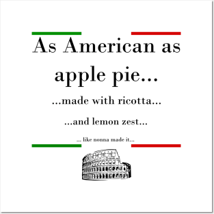 Italian American as Apple Pie Posters and Art